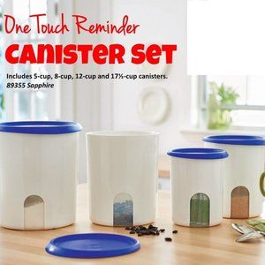 New One Touch® Reminder Canister Set - Sapphire